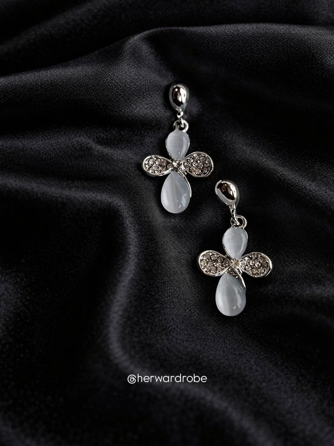 Premium silver earrings